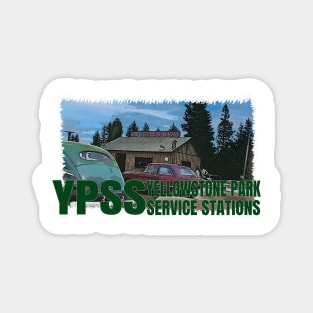 YPSS - West Thumb - Yellowstone Park Service Stations Magnet