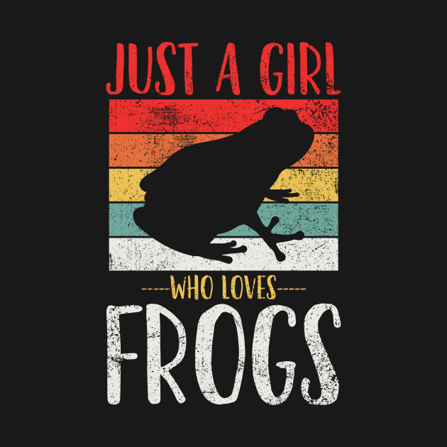 Frogs Frog Lover Vintage - Frogs - T-Shirt