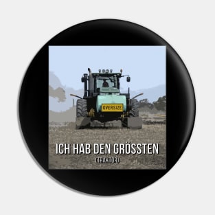 Farmer Motivational Harvest Time Pin