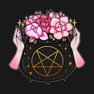 Floral Cauldron T-Shirt