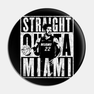 Straight Outta Miami (Jimmy Butler) Pin