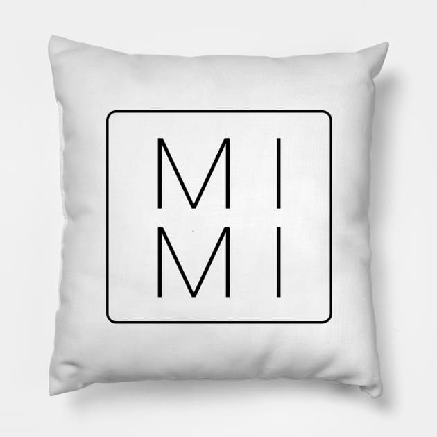 Minimalist Mimi Pillow by Hello Sunshine