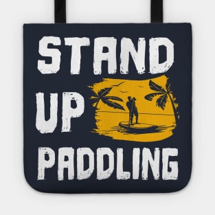 Stand up paddling SUP gift Tote