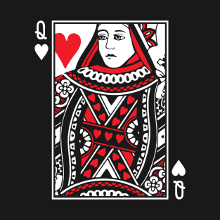 Queen Of Hearts - halloween couple T-Shirt