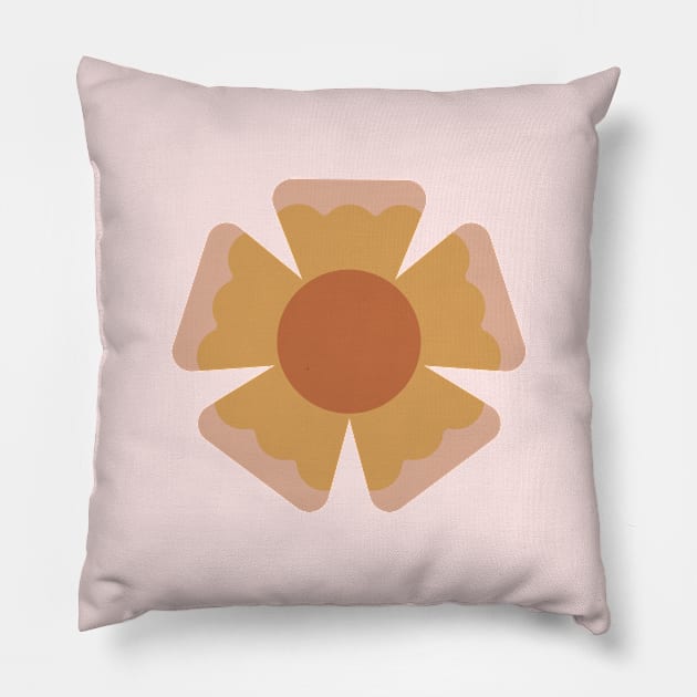 pastel flower Pillow by Artofcuteness