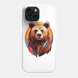 Happy Brown Bear Phone Case