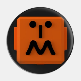 Myzbot Face Pin