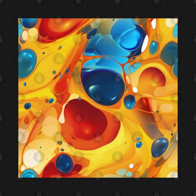 Abstract oil and water mix background by Russell102