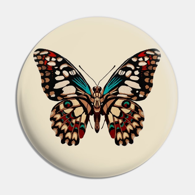 Butterfly Pin by Snow Art Co.