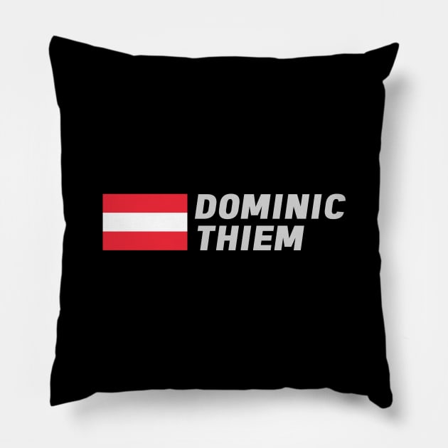 Dominic Thiem Pillow by mapreduce