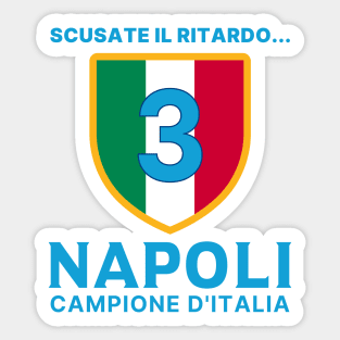 Societ%c3%a0 Sportiva Calcio Napoli Stickers for Sale