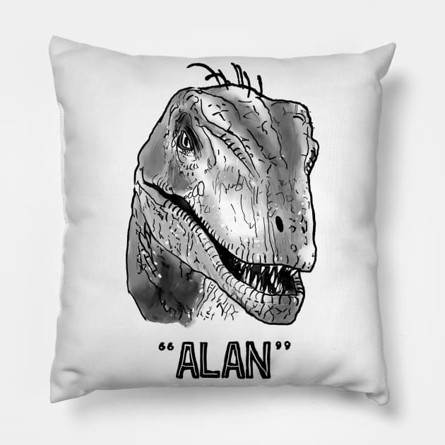 Alan Grant's Nightmare Pillow by Potatoman