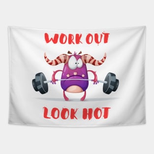 Work Out Look Hot Tapestry