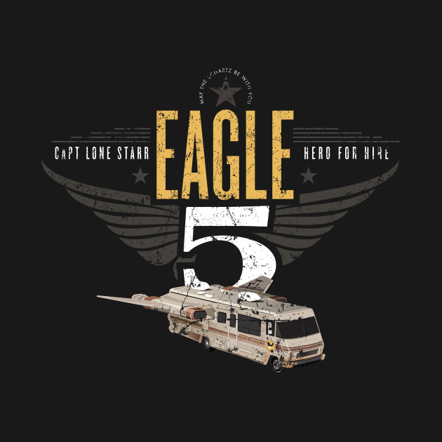 Download Eagle 5 - Spaceballs - T-Shirt | TeePublic