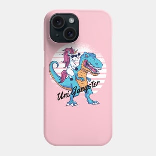 Unicorn Gangster T-shirt Phone Case