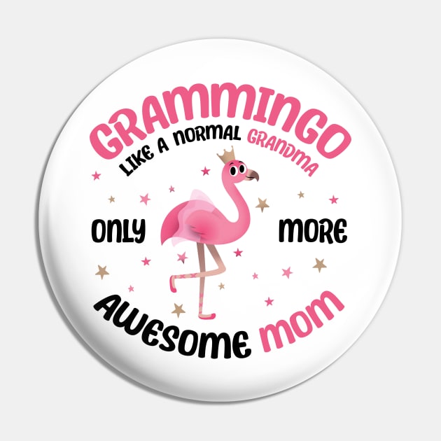 Grammingo like a normal grandma only more awesome mom with cute flamingo Pin by star trek fanart and more