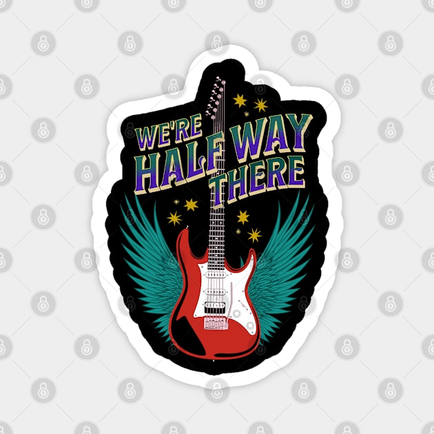 Half Way There Magnet by RockReflections