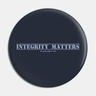 Integrity Pin