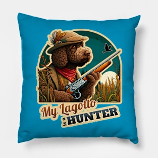 Lagotto Romagnolo hunter Pillow