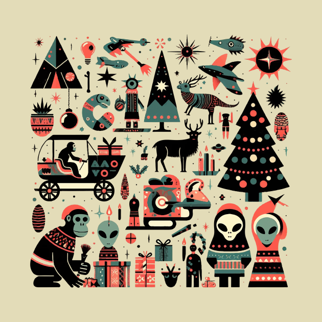 Extraterrestrial Holidays: An Alien Christmas Compilation by miskel