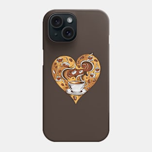 Coffee wave Phone Case