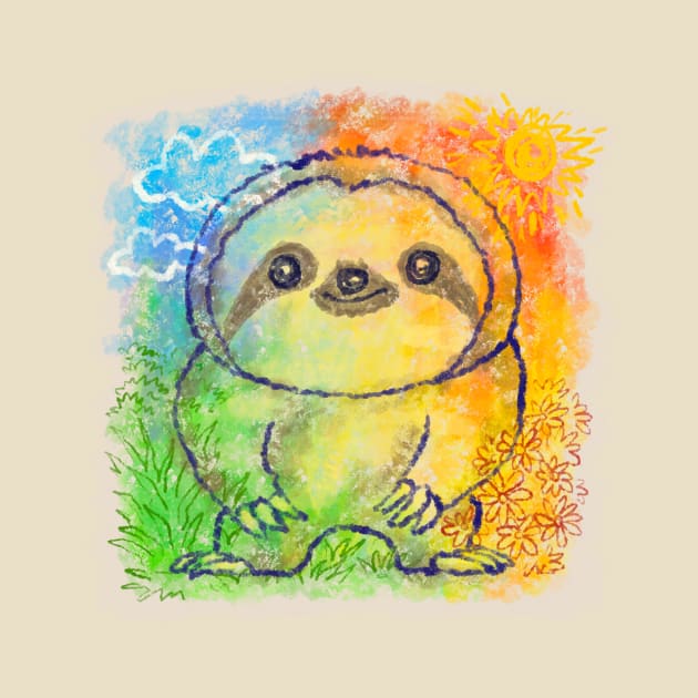Sloths in Nature by sanogawa