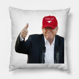 Trump SMU Hat Pillow