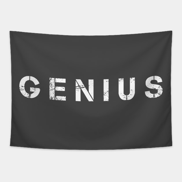 Just Genius Tapestry by Minisim