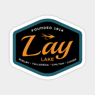 Lay Lake 1914 Magnet