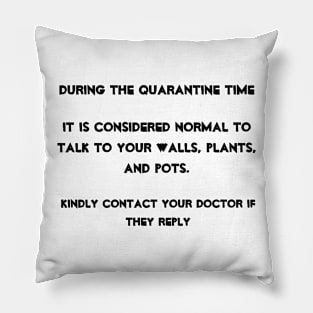 Doctor Notice Pillow