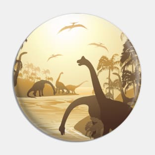 Dinosaurs Pin