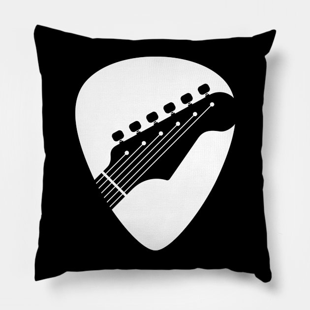 Guitarist Pillow by quilimo