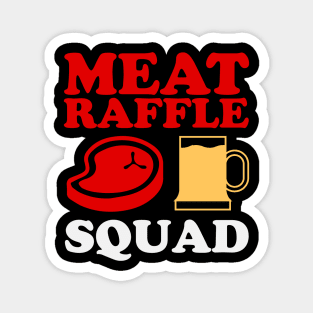 Meat Raffles Buffalo Meat Raffle Squad Minnesota Magnet