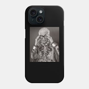 Iris Apfel Phone Case