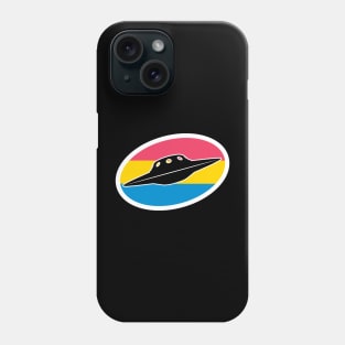 Pansexual UFO Cryptid Pride Phone Case