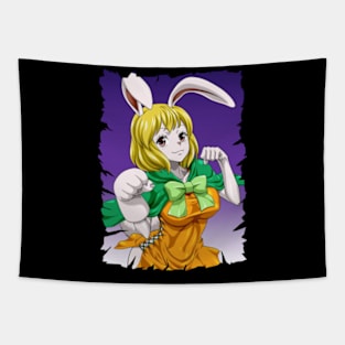 PIRATE CARROT SHIP ANIME MERCHANDISE Tapestry