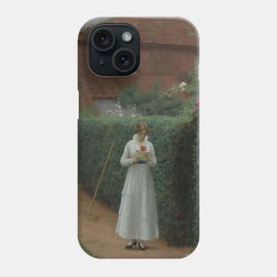 Le Billet Doux by Edmund Leighton Phone Case