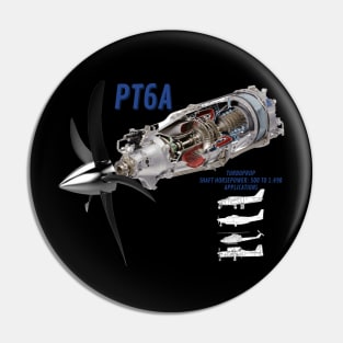 pt6 engine design Pin