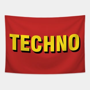 TECHNO 3D SIMPLE Tapestry