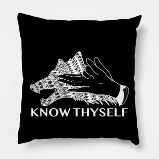 Know Thyself Shadow Pillow