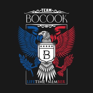 Team Bocook Lifetime Member, Bocook Name, Bocook Middle Name T-Shirt