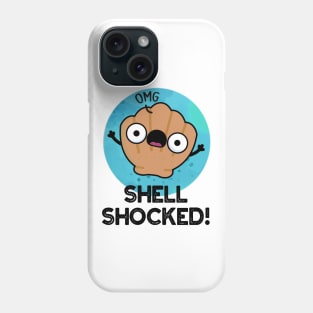 Shell Shocked Cute Seashell Pun Phone Case