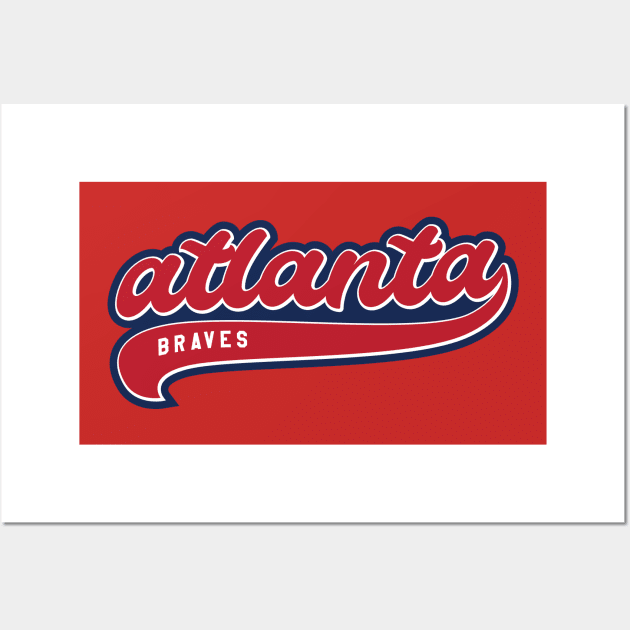 Atlanta Braves, Wall Art Print