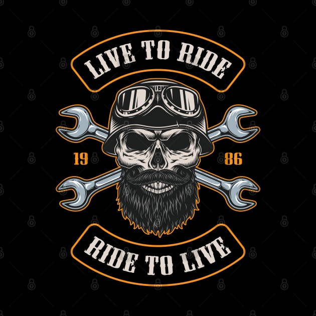 Live to Ride by Adys