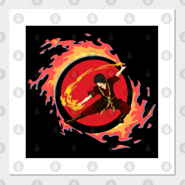 Anime Style Flame Design | Japanese Culture Art | Prince Zuko - Avatar The Last Airbender - Posters and Art Prints | TeePublic Anime Style Flame Design | Japanese Culture Art | Prince Zuko - Avatar The Last Airbender - Posters and Art Prints | TeePublic