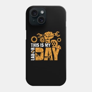 American Labor Day Gift This Is My Labor Day Phone Case