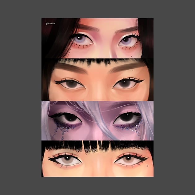 BLACKPINK EYES by dafforene