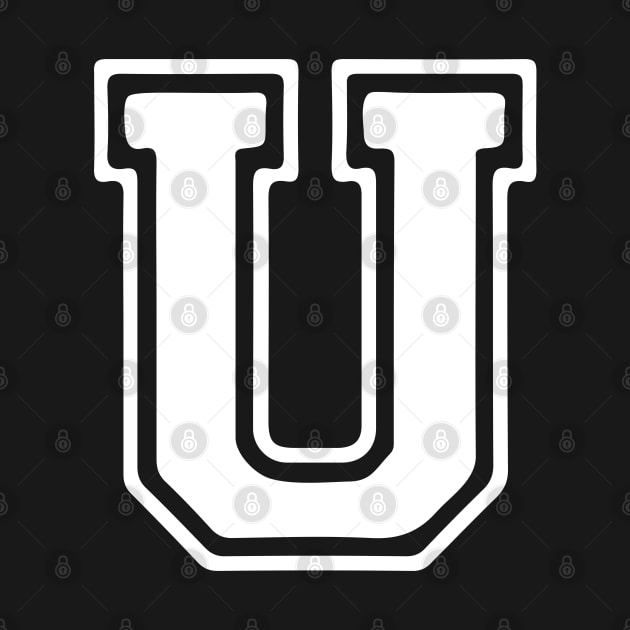 Letter U by Xtian Dela ✅