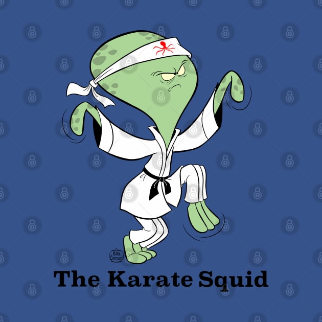 Karate Squid (Karate Kid parody) by markscartoonart62