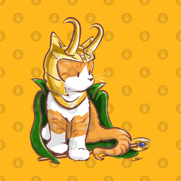 Lokitty Loki Cat by ElephantShoe